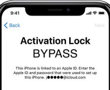 iCloud lock removal