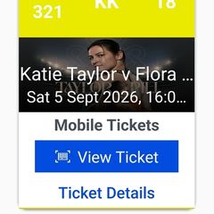tickets Katie Taylor