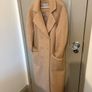 ASOS oversized coat size 10 in pale caramel Image 2