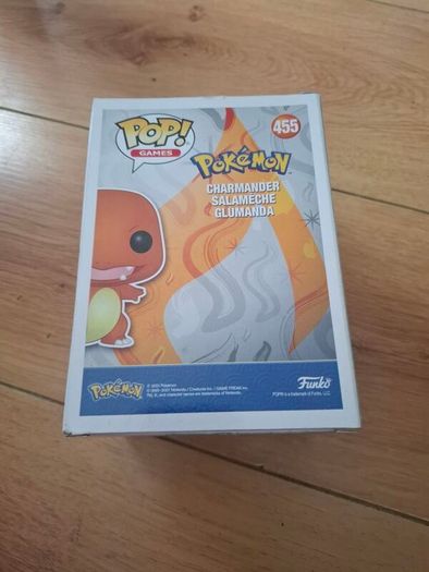 Funko Pop! PokEmon Charmander Silver Metallic 455