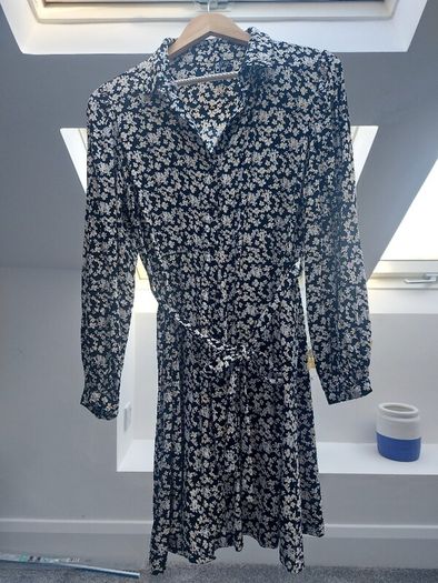 Dress, flower pattern, size XL