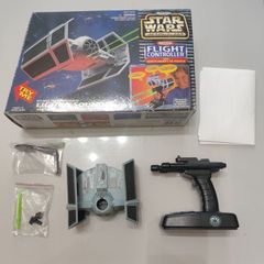 Vintage Star Wars Micro Machines Darth Vader Tie Fighter 1997