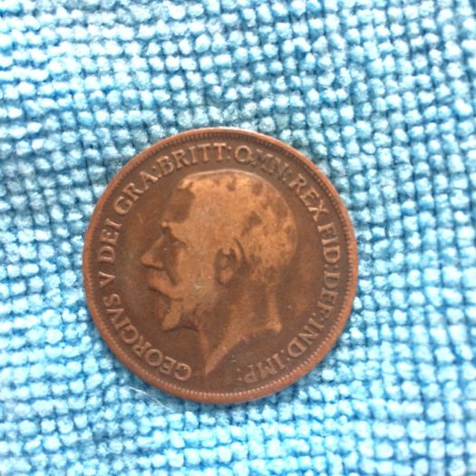 British 1 penny 1913