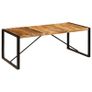 Dining Table 200x100x75 cm Solid Mango Wood Image 7