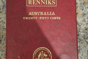 Australia 20 and 50 Cent Coin Album in Presentation Holder