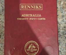 Australia 20 and 50 Cent Coin Album in Presentation Holder