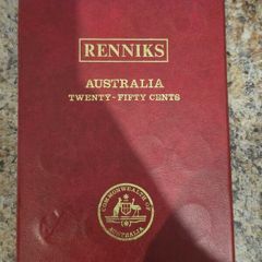Australia 20 and 50 Cent Coin Album in Presentation Holder