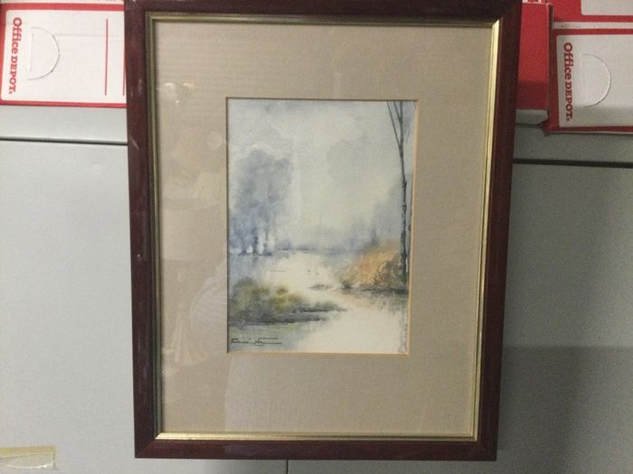 Art - Original William Cunningham Watercolour.