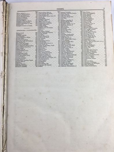 Rare antique Chambers Edinburgh journal 1841 Vol IX