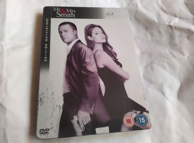 Mr & Mrs Smith Steelbook 2 Dvd