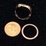full sovereign mounted in 9ct gold ring Image 8
