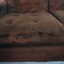 Retro, Mid Century,  American 70sRare Sofas, Chrome Finish, Faux Fur 1970 Image 4