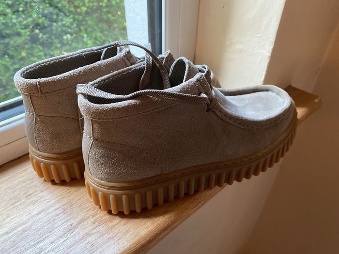 shoe girl clarks tor hill k sage grey size 33