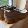 shoe girl clarks tor hill k sage grey size 33 Image 2