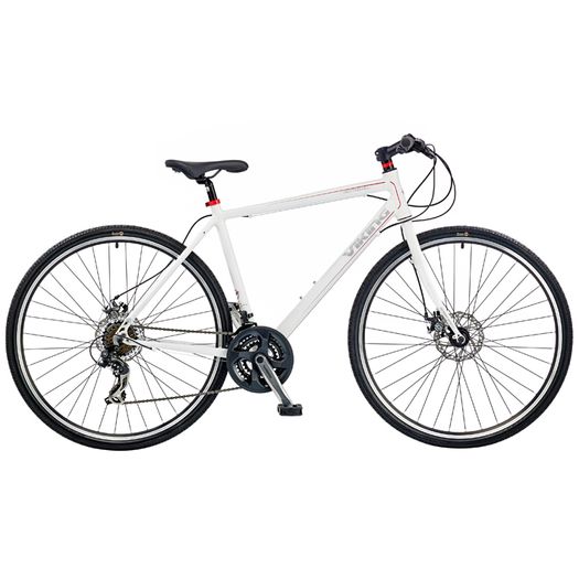 22" Viking Notting Hill 21 Speed Alloy Gents Disc, Matt White