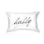Hubby and Wifey Matching Couple Pillowcases - Cute Couple's Pillow Covers Image 2