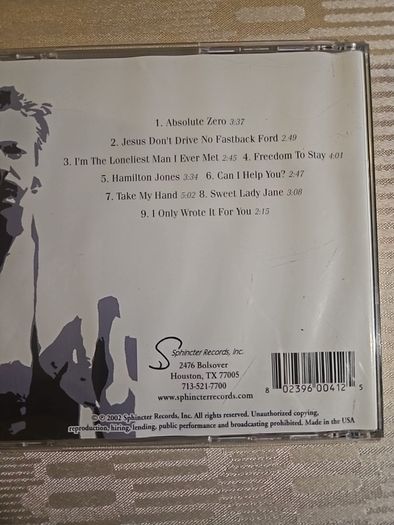 Hoover CD - The Lost Outlaw Album