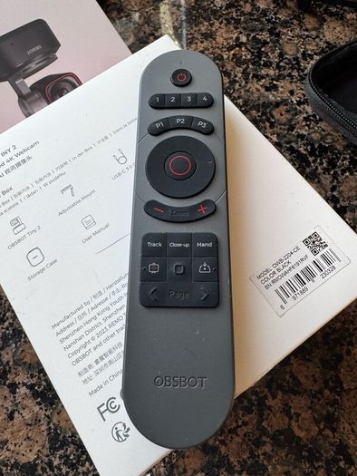 Obsbot Tiny 2 PTZ Camera.  Boxed. As new.