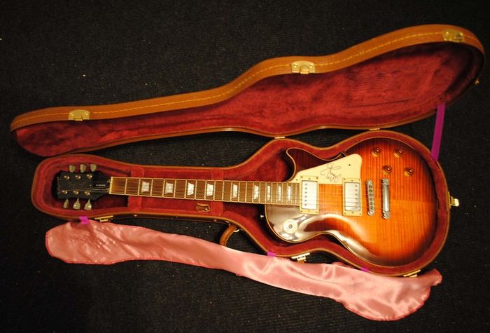One off Les Paul signed by Jimmy Page