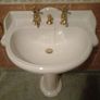 Castiron Bath and sink with fixtures Image 4