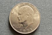 1971 Liberty Eisenhower One Dollar Coin