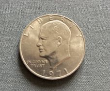 1971 Liberty Eisenhower One Dollar Coin