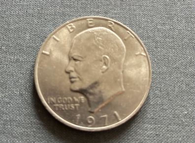 1971 Liberty Eisenhower One Dollar Coin