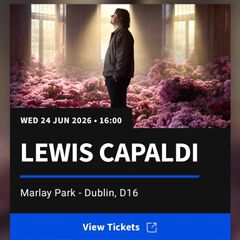 Lewis Capaldi Tickets