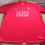 Mint 2007/09 Manchester United Home Nike Jersey Size 3XL Adults Image 2