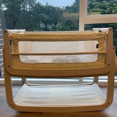 Snuzpod 5 cashmere bedside crib baby