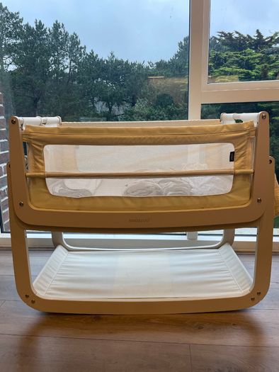 Snuzpod 5 cashmere bedside crib baby