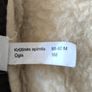 warm wool fur vest brown white beige L Image 8