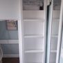 IKEA Smasted Loft Bed. White With Pink WardrobeDoors. Single. Without Desk. Hanging Swing Chair. LED Strip Lighting. Freshly Painted. Perfect As New Condition. Image 9