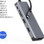 4k 12 in 1 USB-C Hub Docking Station PD Charging Data Transfer Image 2