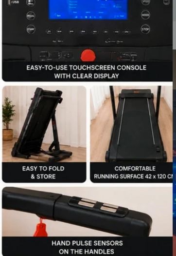 ITM EasyStore SMART Folding Treadmill in excellent condition and fully working
