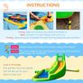 5 in 1 Kids Bouncy Castle Large Crocodile Style Inflatable House Image 4
