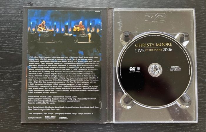 Christ moore live 2006 dvd