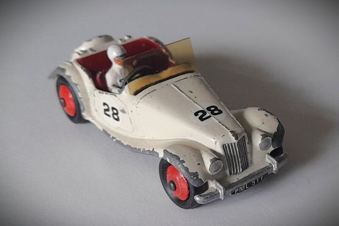 Diecast Vintage Dinky Toys MG Midget Sports - Fair to Good Original Condition/No Box