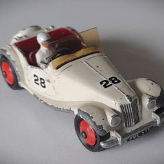 Diecast Vintage Dinky Toys MG Midget Sports - Fair to Good Original Condition/No Box