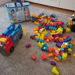 Mega blocks and truck
