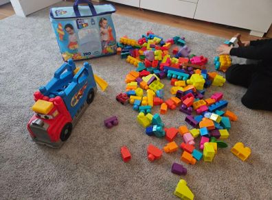 Mega blocks and truck