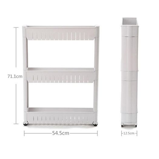 Gap Storage Slide-Out Shelf Organiser 3Tiers
