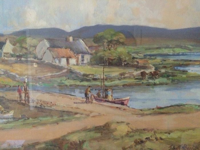 Art - Original Oil on Canvas ( John T. Bannon) ( Reduced)