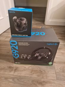 Logitech G920 + Driving Force Shifter for XBOX/PC