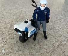 Bruder 1:16 Ducati Police Motorcycle + Figure