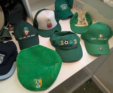Selection of Baseball Caps including World Cup Euro Dublin Alcatraz etc