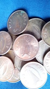 1980 Irish 2p coins for sale.