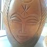 Ethnic Pottery Large Lamp Image 8