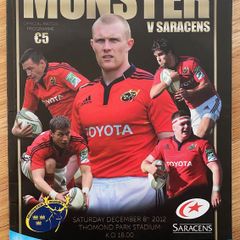 2012 Munster v Saracens - Heineken Cup Programme