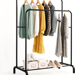 Clothes rack/ Clothes rail/ Double clothes rack/ Coat rack